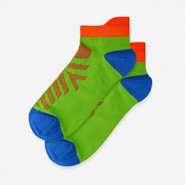   Griffon Socks Шкарпетки жіночі короткі  Спорт PRO (Зелені) S (35-39) Зелений/Помаранчевий/Синій (ROZ6501033357)