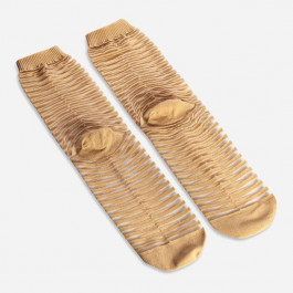   Griffon Socks Шкарпетки чоловічі високі  Смужки L (40-41) Бежеві (ROZ6501033341)