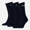 PUMA Набір шкарпеток бавовна  Crew Sock 3P 88035519 35-38 3 пари Dark navy (8718824620565) - зображення 1