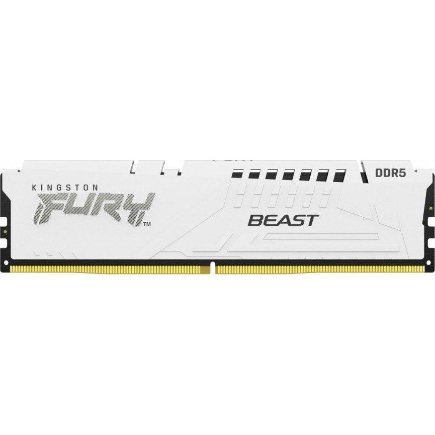 Kingston FURY 16 GB DDR5 6000 MHz Beast EXPO White (KF560C36BWE-16) - зображення 1