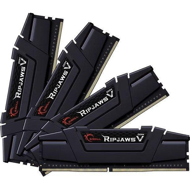 G.Skill 32 GB (4x8GB) DDR4 3600 MHz Ripjaws V (F4-3600C16Q-32GVKC) - зображення 1