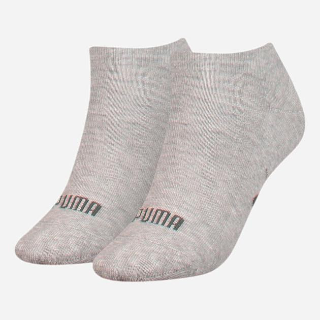 PUMA Набір шкарпеток  Women's Sneaker Socks 2 pack 90795503 35/38 2 пари Grey/Melange (8720245031400) - зображення 1