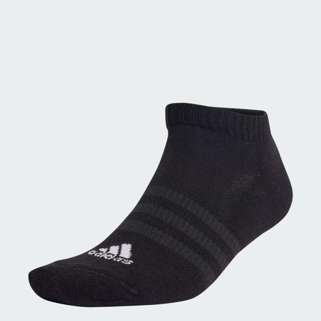 Adidas Шкарпетки жіночі короткі бавовняні  C Spw Low 1P IC1331 S (37-39) Чорні (4066746262696) - зображення 1