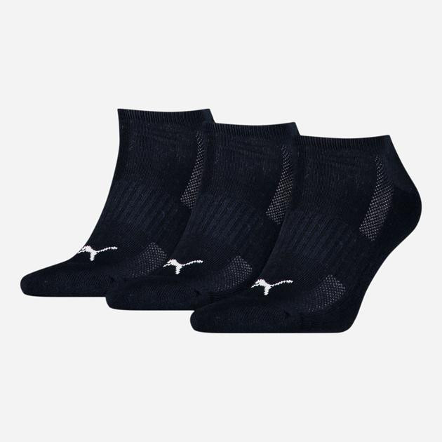 PUMA Набір шкарпеток  Unisex Cushioned Sneaker Socks 3 pack 90794204 35/38 3 пари Navy (8720245028882) - зображення 1