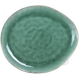   Bella Vita Блюдо овальне Glaze Green 33,5x29 см 2 сорт (P00176)