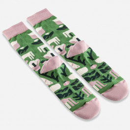   Griffon Socks Шкарпетки чоловічі високі бавовняні  Коні Асканії-Нова L (43-46) Зелений/Рожевий (ROZ6501033359)