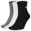 Nike Набір шкарпеток  Everyday Ltwt Ankle 3Pr S (34-38) 3 пари Сірий (194955549445) - зображення 1