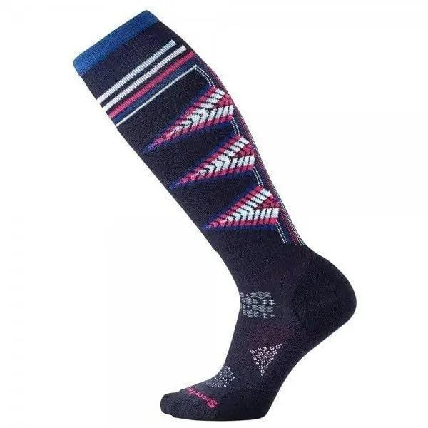 Smartwool Жіночі термошкарпетки  PhD Ski Light Pattern Deep Navy (SW 01331.092) S - зображення 1