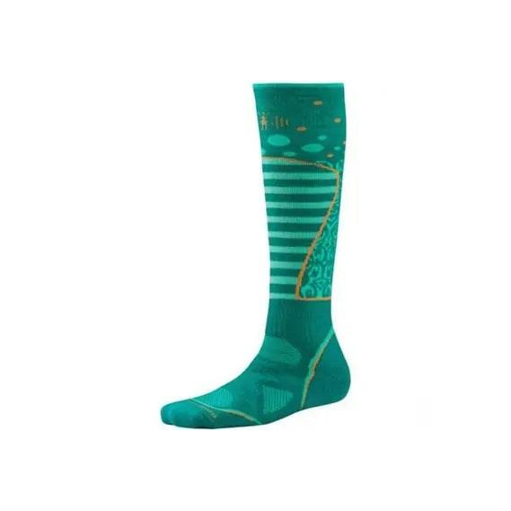 Smartwool Жіночі термошкарпетки  Women's PhD Ski Medium Pattern Spearmint (SW 029.058) S - зображення 1