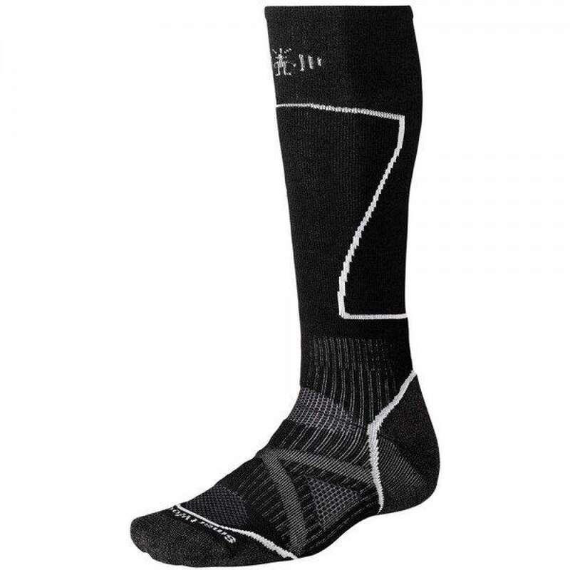 Smartwool Термошкарпетки  Men's PhD Ski Medium Black (SW SW006.001) S - зображення 1