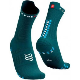   Compressport Шкарпетки  Pro Racing Socks V4.0 Run High, Shaded Spruce/Hawaiian Ocean, T4 (XU00046B 118 0T4)