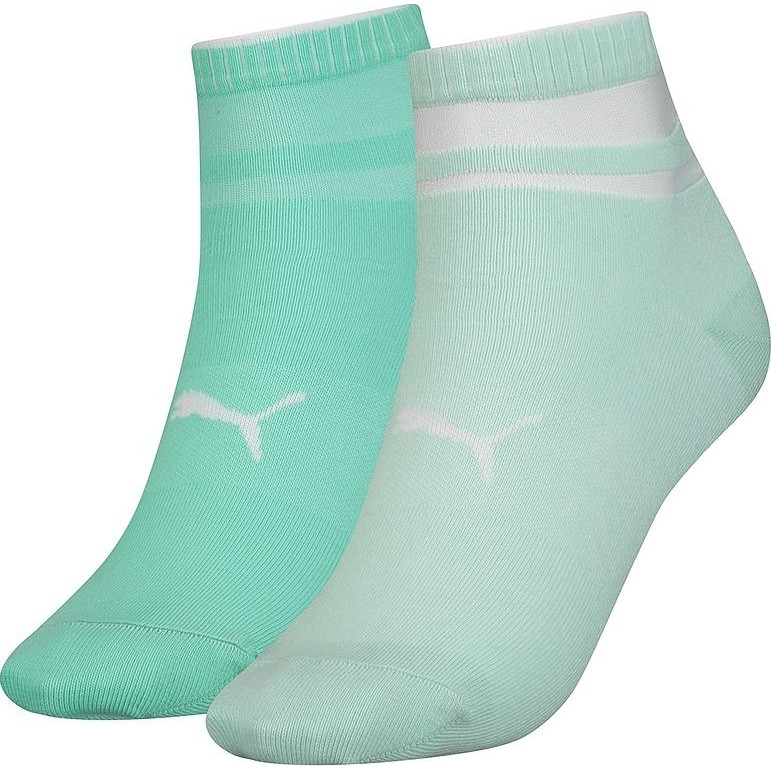 PUMA Шкарпетки  SHORT SOCK STRUCTURE 2P WOMEN ментоловий Жін 39-42 - зображення 1