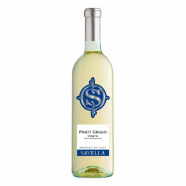   Savella Вино Pinot Grigio белое сухое 0.75 л 11.5% (8005415053902)