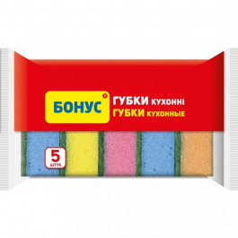   Бонус Губки кухонные 5+1 шт (4820048483933)