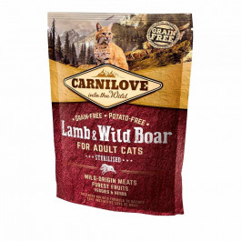   Carnilove Lamb & Wild Boar Sterilised 0,4 кг 170193/2324