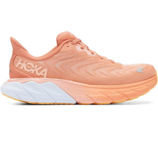 HOKA ONE ONE Женские кроссовки для бега  Arahi 6 1123195 SBSCR 38.5 (7US) 24 см Персиковые (195719626433) - зображення 1