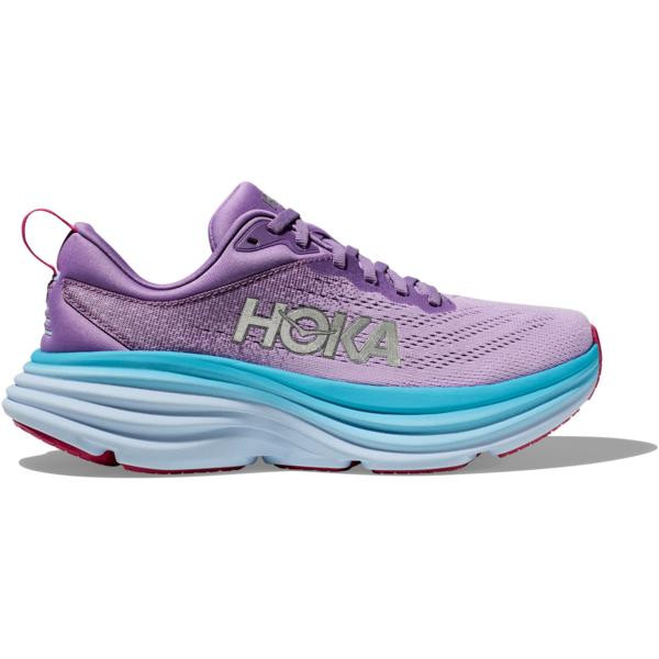 HOKA ONE ONE Кросівки W BONDI 8 1127952 р.40,5 фіолетовий - зображення 1