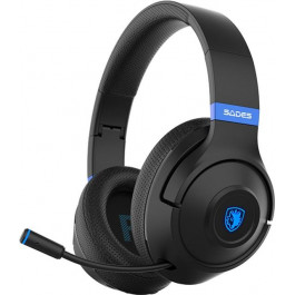   Sades SA-205 Whisper Black/Blue (SA205BKB)