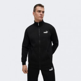 PUMA Чорна чоловіча кофта  Ess Track Jacket Fl 586694/01