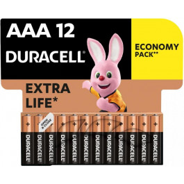   Duracell AAA bat Alkaline 12шт Basic 81545432