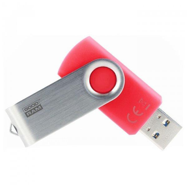 GOODRAM 32 GB Twister USB 3.0 Red (UTS3-0320R0R11) - зображення 1