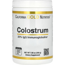   California Gold Nutrition Молозиво (Colostrum) 1000 мг 200 г