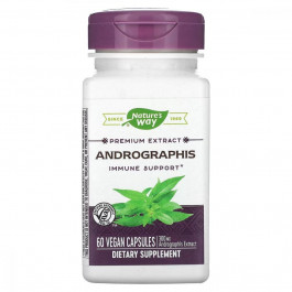   Nature's Way Андрографис Стандартизированный, Andrographis, Nature's Way, 60 капсул