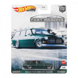   Hot Wheels Volvo P220 Amazon Wagon Car Culture Fast Wagons 1:64 GRJ64 Dark Green