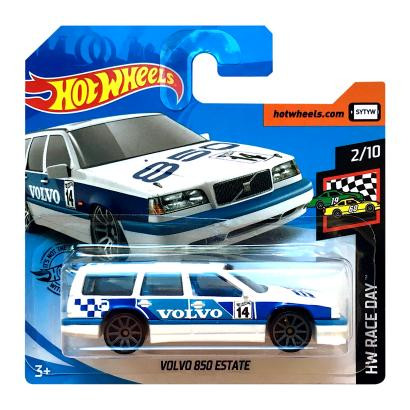 Hot Wheels Volvo 850 Estate HW Race Day 1:64 GHB52 White - зображення 1