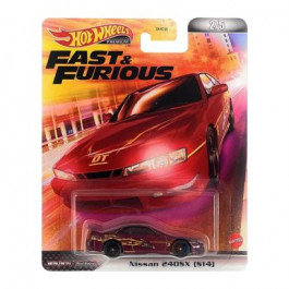   Hot Wheels Nissan 240SX (S14) Fast & Furious 1:64 HCP27 Dark Red