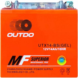   Outdo 6СТ-12 UTX14-BS