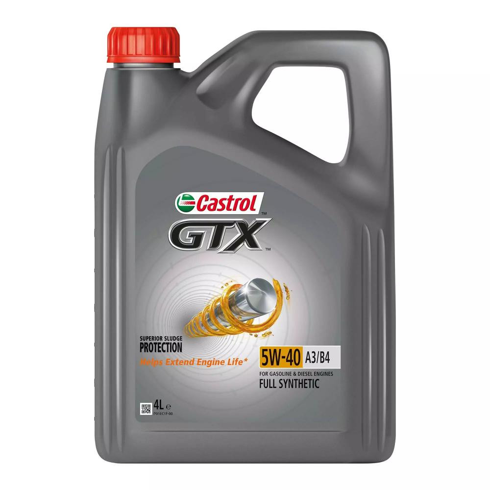 Castrol GTX 5W-40 A3/B4 4л - зображення 1