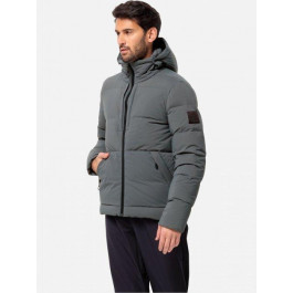   Jack Wolfskin Пуховик зимовий короткий чоловічий  Wandermood Down Jkt M 1207311-4136 2XL Сірий (4064993903010)