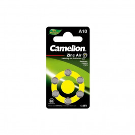   Camelion Батарейка А10 / PR70 Zinc-Air * 6  (А10-BP6)