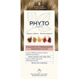   Phyto Стойкая крем-краска для волос  Phytocolor Coloration Permanente 8 Светло-русый, 112 мл