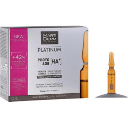   MARTIDERM Ампулы  Platinum Photo-Age Ampollas HA+ 10 шт х 2 мл (8437000435372)