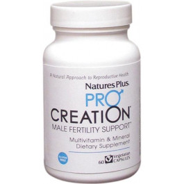   Nature's Plus Мультивитамины Nature's Plus ProCreation Male Fertility Support 60 гелевых капсул (97467487260)