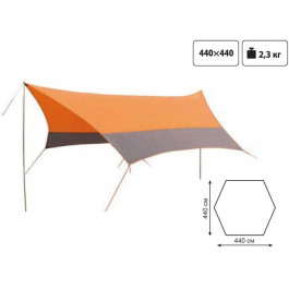   Tramp Tent 4,4х4,4 зі стійками / orangе (UTLT-011)