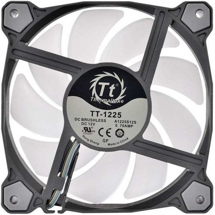 Thermaltake Pure Plus 12 RGB Radiator Fan TT Premium Edition 3-Pack (CL-F063-PL12SW-A) - зображення 1