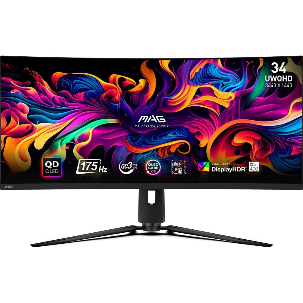 MSI MAG 341CQP QD-OLED - зображення 1