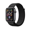 Apple Watch Series 4 GPS 40mm Gray Alum. w. Black Sport l. Gray Alum. (MU672) - зображення 1