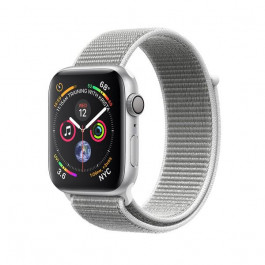   Apple Watch Series 4 GPS 40mm Silver Alum. w. Seashell Sport l. Silver Alum. (MU652)