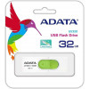 ADATA 32 GB UV320 White/Green (AUV320-32G-RWHGN) - зображення 3