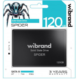   Wibrand Spider 120GB 2.5 (WI2.5SSD/SP120GBST)