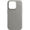 ArmorStandart FAKE Leather Case Apple iPhone 15 Pro Grey (ARM76301) - зображення 1