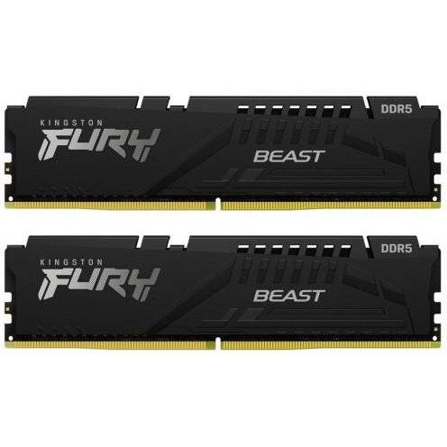 Kingston FURY 64 GB (2x32GB) DDR5 5600 MHz Beast Black EXPO (KF556C36BBEK2-64) - зображення 1