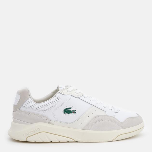 LACOSTE Чоловічі кеди низькі  Gameadvance 741SMA0015-65T 41 (T8) 26.5 см WHT/OFF WHT (5012123863191) - зображення 1