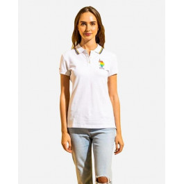   U.S. Polo Assn Поло жіноче  215772-ZH00A(WHITE) S Біле