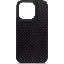   Harder Carbon Pattern Apple iPhone 15 Pro Black (ARM76777)