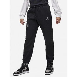   Nike Спортивні штани утеплені жіночі  Jordan Fleece Pant FN5440-010 L Чорні (196975491223)